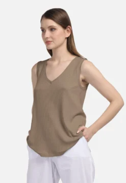 HELMIDGE Mouwloze Shirts Top Dames Beige -Kleding Verkoop Winkel 820140c73afda217c1ee0764b2e14dfa scaled
