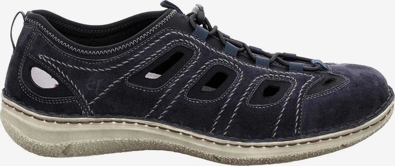 Josef Seibel Casual Veterschoenen Veterschoen Heren Donkerblauw 2 Josef Seibel Casual Veterschoenen Veterschoen Heren Donkerblauw - Afbeelding 2