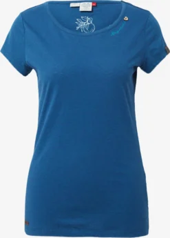 Ragwear T-shirts Shirt MINTT Dames Blauw / Aqua
