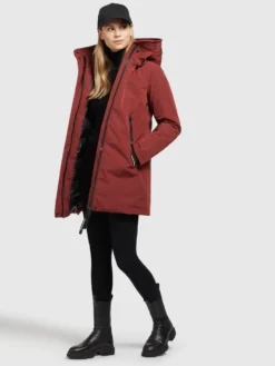Khujo Winterjassen Winterjas Viona 3 Dames Roestrood -Kleding Verkoop Winkel 8831c16c32f5c16c1f5f482608546e47 scaled