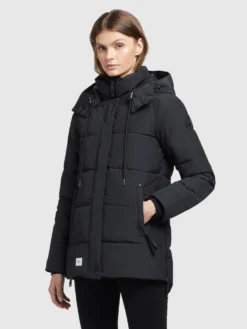 Khujo Winterjassen Winterjas Eunice Dames Zwart -Kleding Verkoop Winkel 8932686814d8763e76f20ebfe671ef88 scaled
