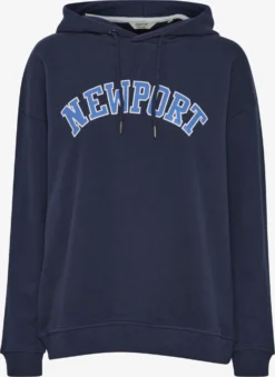 OXMO Hoodies Trui Colisa Dames Blauw