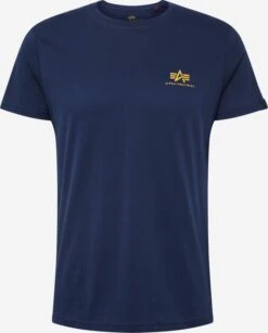 Alpha Industries T-shirts Regular Fit Shirt Heren Navy