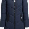 Khujo Winterjassen Winterjas Aribay Dames Navy