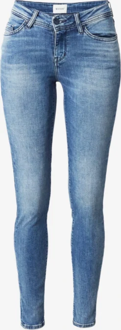 Mustang Jeans Skinny Jeans Jasmin Dames Blauw