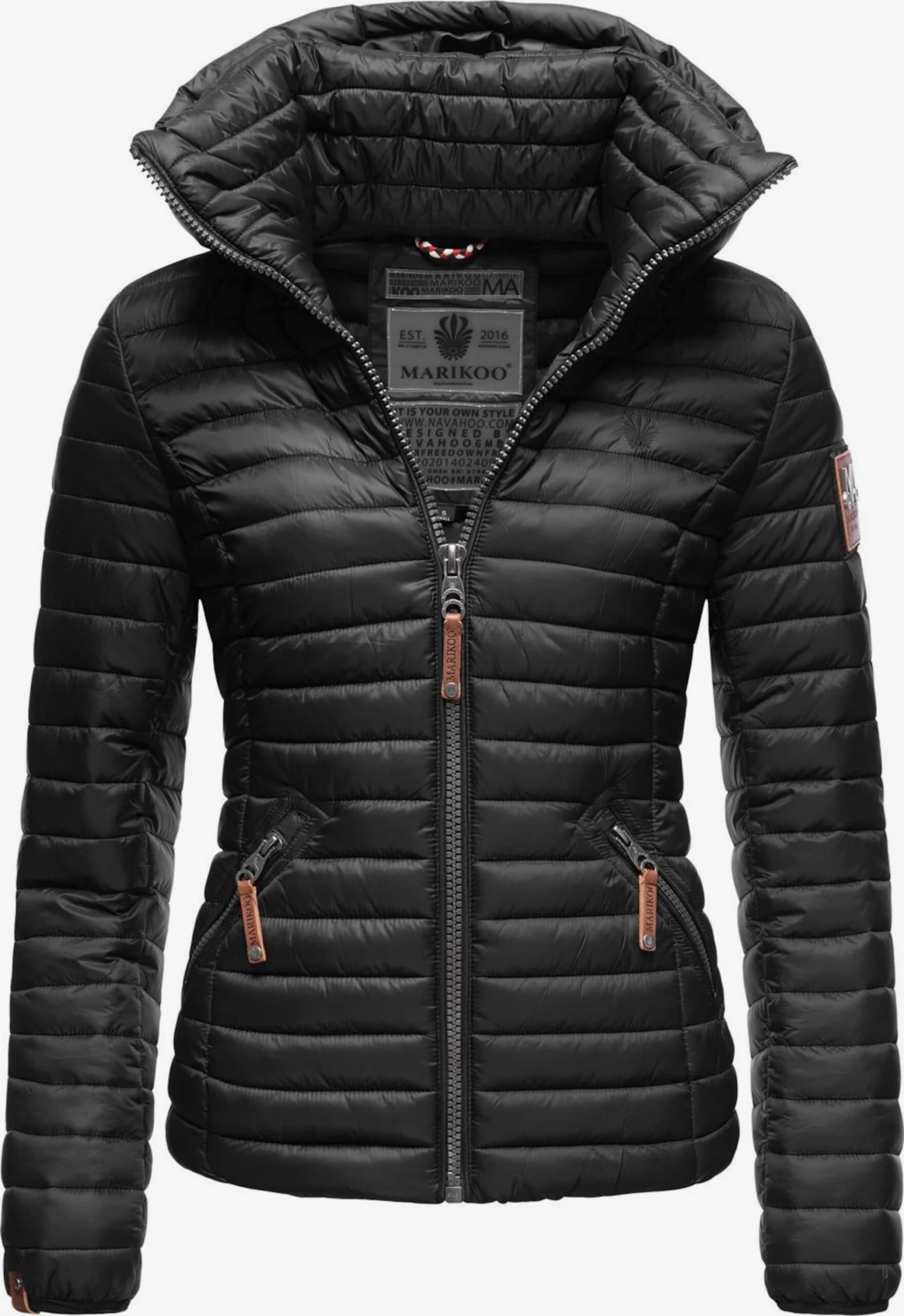 Marikoo Tussenjassen Tussenjas Löwenbaby Dames Zwart 1 Marikoo Tussenjassen Tussenjas Löwenbaby Dames Zwart