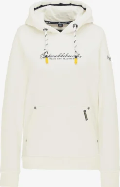 Schmuddelwedda Hoodies Sweatshirt Dames Wolwit