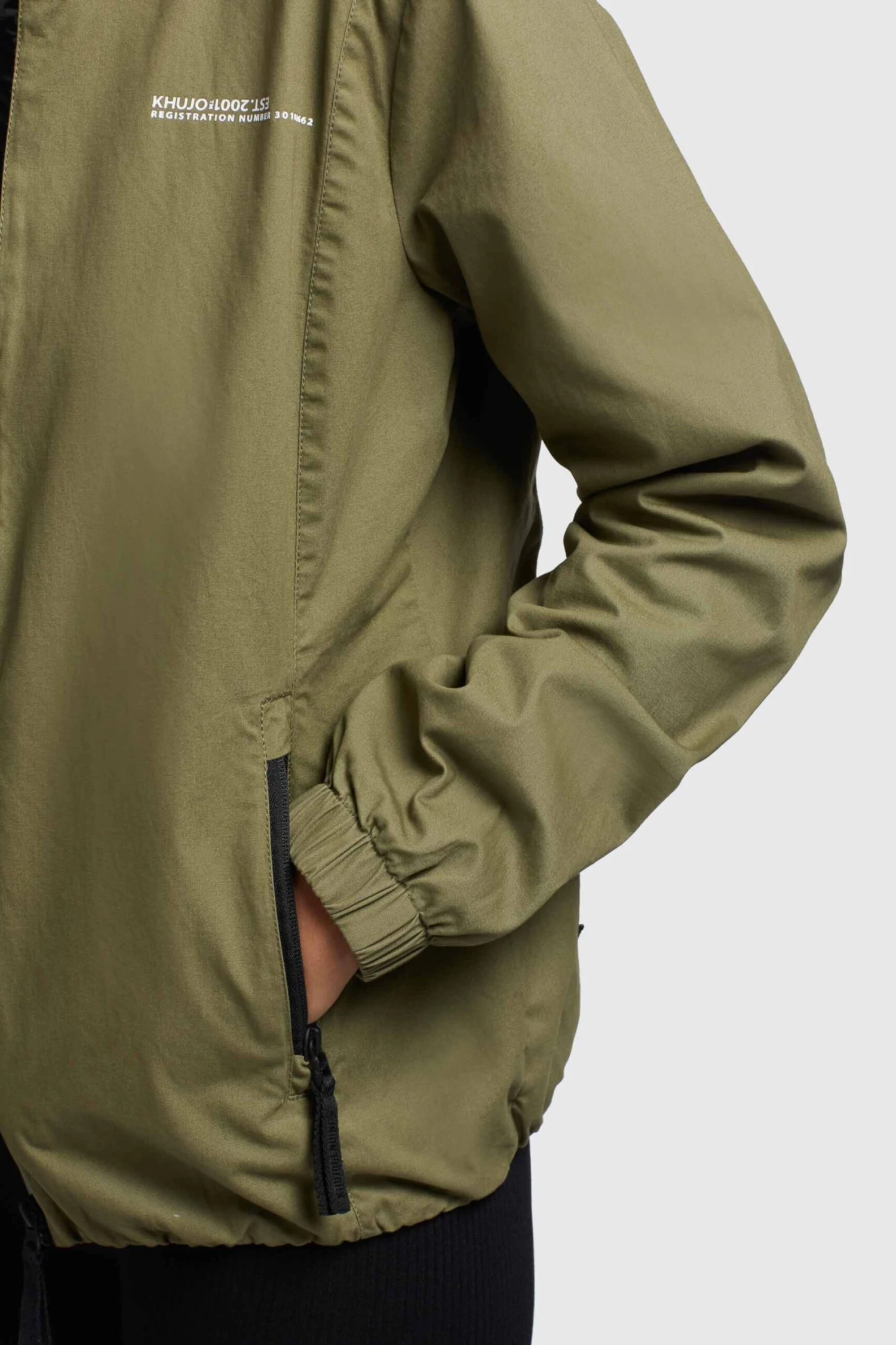 Khujo Tussenjassen Tussenjas Rolava Dames Olijfgroen 8 Khujo Tussenjassen Tussenjas Rolava Dames Olijfgroen - Afbeelding 8