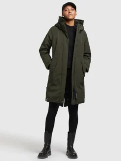 Khujo Wintermantels Wintermantel Charlyn 3 Dames Kaki -Kleding Verkoop Winkel acfbcec0fa87441604932f30d3584966 scaled