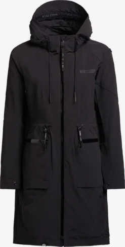 Khujo Parkas Tussenparka Dames Zwart