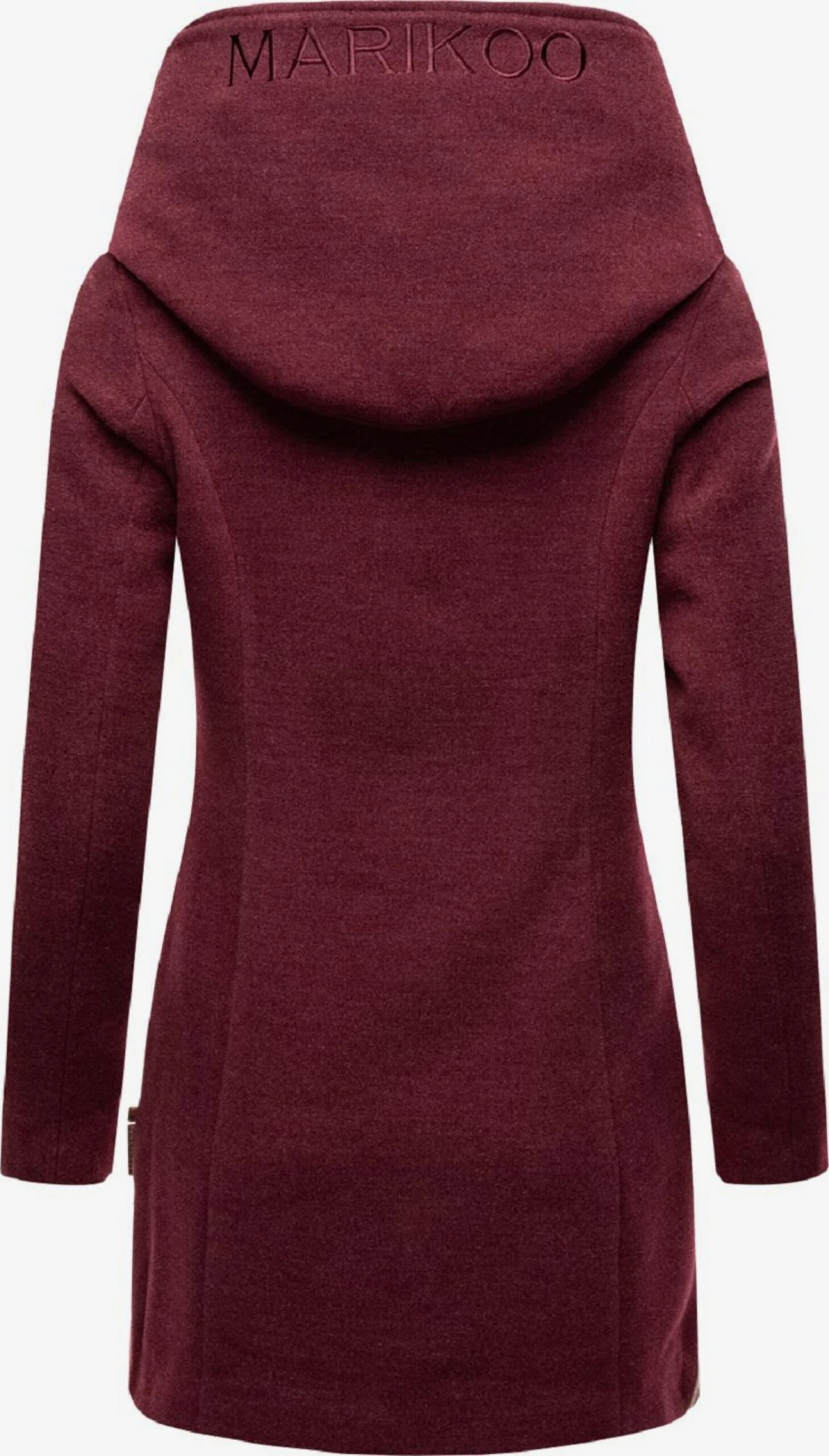 Marikoo Wintermantels Wintermantel Maikoo Dames Bordeaux 3 Marikoo Wintermantels Wintermantel Maikoo Dames Bordeaux - Afbeelding 3