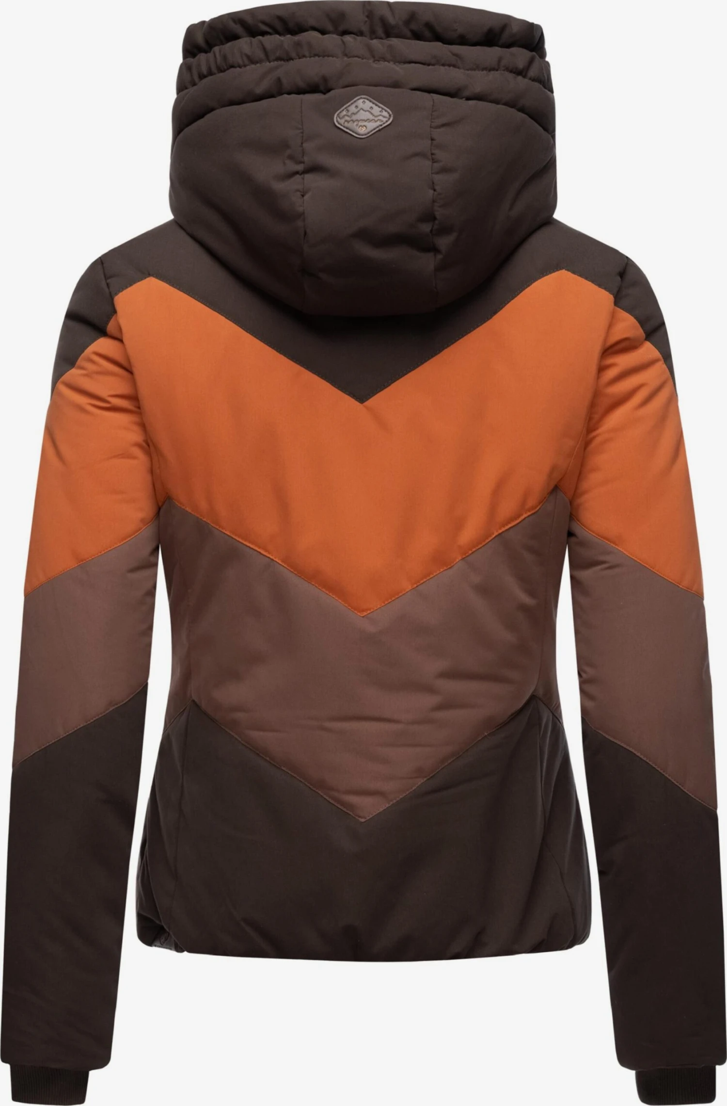Ragwear Outdoor Jassen Functionele Jas Novva Dames Bruin / Donkerbruin 4 Ragwear Outdoor Jassen Functionele Jas Novva Dames Bruin / Donkerbruin - Afbeelding 4
