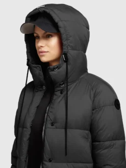 Khujo Winterjassen Winterjas Franee Dames Zwart -Kleding Verkoop Winkel b782494d11abd686543d9930b28769cc scaled