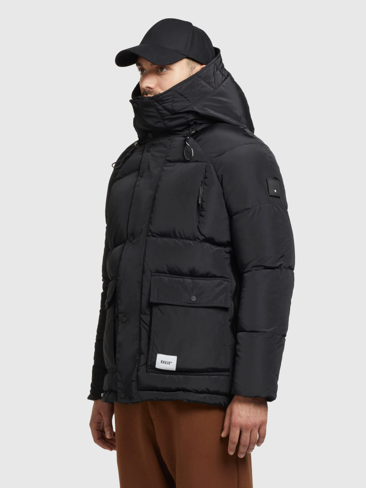 Khujo Winterjassen Winterjas Jedi Heren Zwart 5 Khujo Winterjassen Winterjas Jedi Heren Zwart - Afbeelding 5