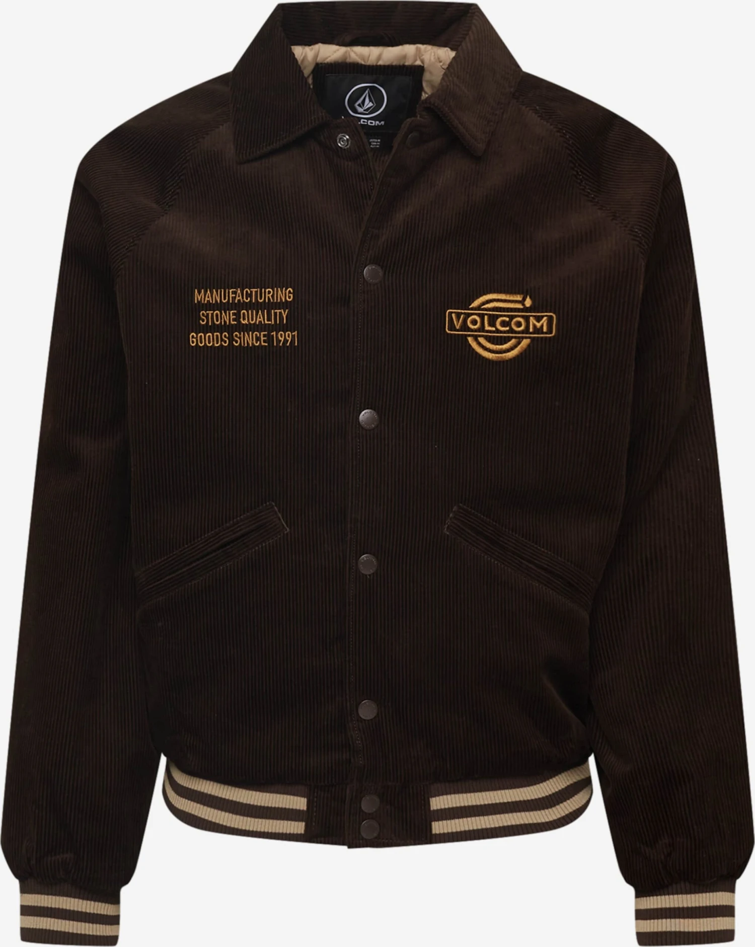 Volcom Tussenjassen Tussenjas MAJORITY Heren Lichtbruin / Donkerbruin 1 Volcom Tussenjassen Tussenjas MAJORITY Heren Lichtbruin / Donkerbruin