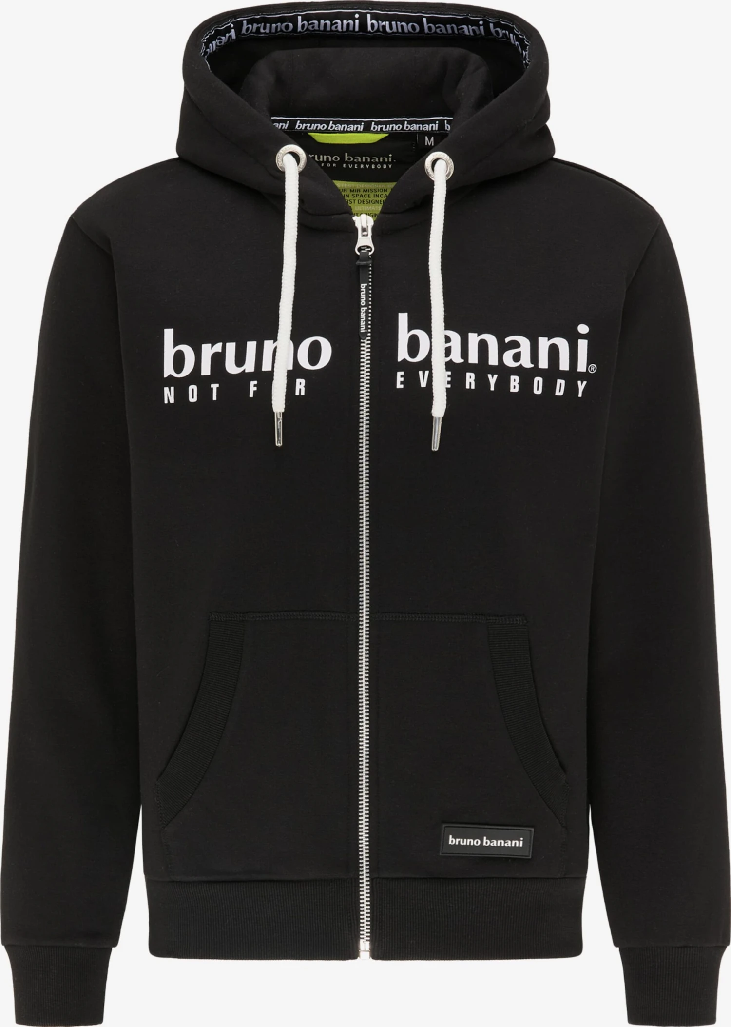 Bruno Banani Sweatvesten Met Capuchon Sweatvest Parker Heren Zwart 1 Bruno Banani Sweatvesten Met Capuchon Sweatvest Parker Heren Zwart
