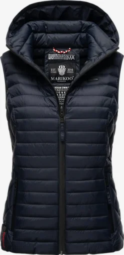 Marikoo Bodywarmers Bodywarmer Hasenpfote Dames Nachtblauw