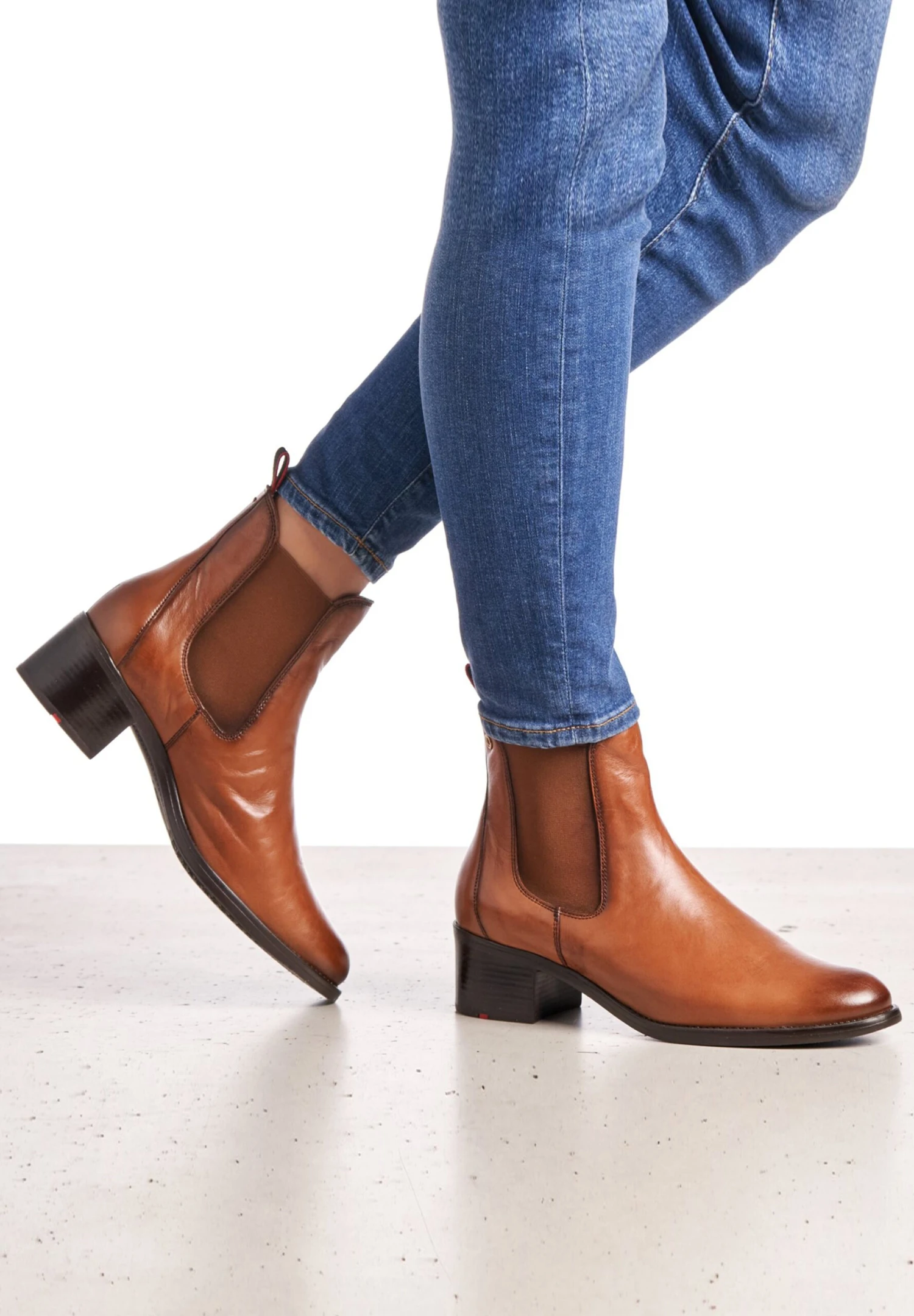 Lloyd Enkellaarsjes Chelsea Boots Dames Bruin 5 Lloyd Enkellaarsjes Chelsea Boots Dames Bruin - Afbeelding 5