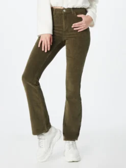 ONLY Ribbroeken Flared Broek Mary Dames Olijfgroen -Kleding Verkoop Winkel c466ef89dfd03255d1862e94a75f3ec2 scaled