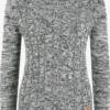 OXMO Coltruien Trui Philipa Dames Grijs / Lichtgrijs / Grijs Gemêleerd