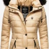 Navahoo Winterjassen Winterjas Zuckerbiene Dames Beige