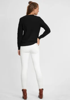 OXMO Fijngebreide Truien Trui Dotta Dames Zwart -Kleding Verkoop Winkel d15e2658bcec3e4cc3ad7cdc8234dac3 scaled