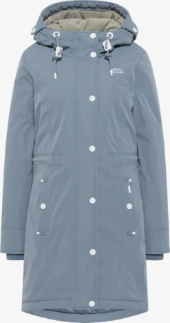 ICEBOUND Wintermantels Wintermantel Dames Lichtblauw