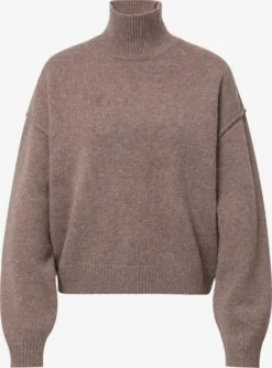 WEEKDAY Fijngebreide Truien Trui Norah Dames Bruin