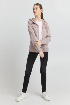 OXMO Outdoor Jassen Fleece Jas Pebbles Dames Roze -Kleding Verkoop Winkel de493b0ba04edb1d6b777ab7a1780a70 scaled