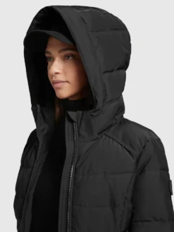 Khujo Korte Mantels Tussenmantel Amaray Dames Zwart -Kleding Verkoop Winkel e0bec83621b46a8d1a335615919e0a87 scaled