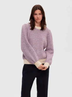 Selected Femme Fijngebreide Truien Trui MOLA MIA Dames Beige -Kleding Verkoop Winkel e2a434afc8792f9ae928f02b1ab4ece6 scaled