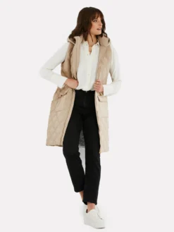 Threadbare Bodywarmers Bodywarmer Maggie Dames Taupe -Kleding Verkoop Winkel e537850d0459d8ba1d049eb13a7fea59 scaled