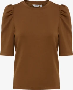 B.young T-shirts Shirt BYPUSTI Dames Bruin