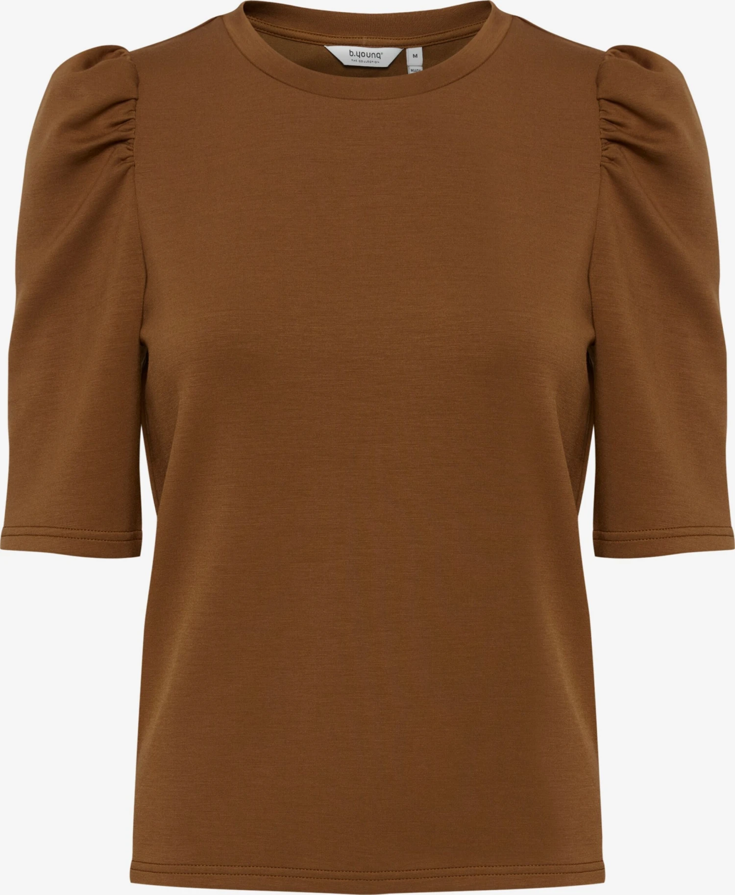 B.young T-shirts Shirt BYPUSTI Dames Bruin 1 B.young T-shirts Shirt BYPUSTI Dames Bruin