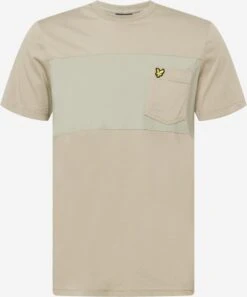 Lyle & Scott T-shirts Shirt Heren Kaki / Lichtgroen