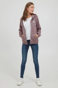 OXMO Sweatvesten Sweatvest HELNA Dames Bruin Gemêleerd -Kleding Verkoop Winkel ea32f05e81b96a96d046ebb084e9033e scaled