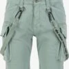 Alpha Industries Cargo Shorts Tapered Cargobroek Heren Groen