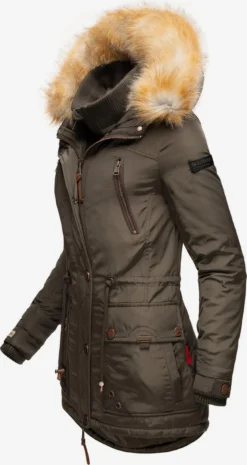 Marikoo Parkas Winterparka Grinsekatze Dames Groen -Kleding Verkoop Winkel f08e1ad6ef8a4a187e1737d5e70739bb scaled