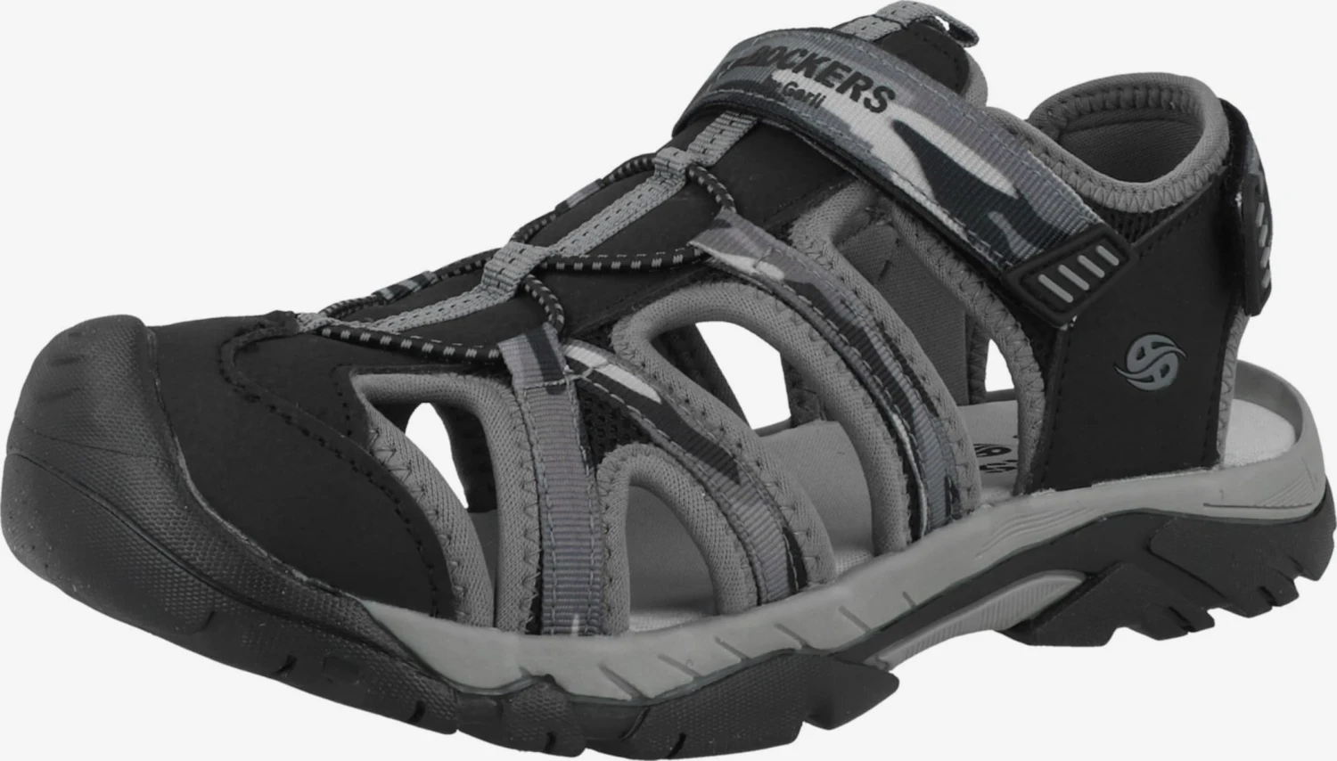 Dockers By Gerli Sandalen Open Schoenen 50BH601 Kinderen Lichtgrijs / Donkergrijs 1 Dockers By Gerli Sandalen Open Schoenen 50BH601 Kinderen Lichtgrijs / Donkergrijs