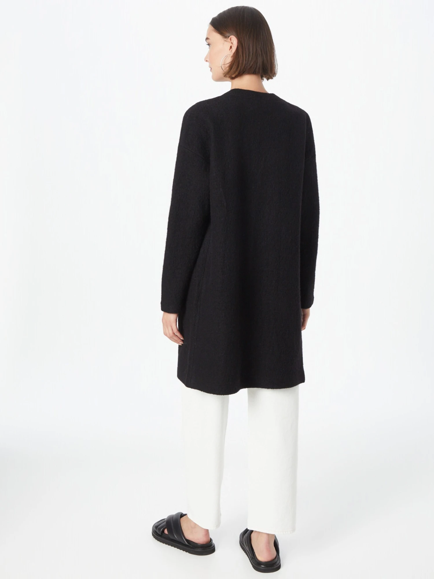 Selected Femme Vesten Gebreid Vest Darla Dames Zwart 4 Selected Femme Vesten Gebreid Vest Darla Dames Zwart - Afbeelding 4