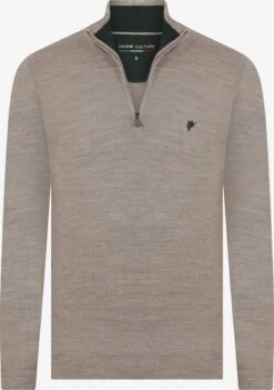 Coltruien Trui Martino Heren Beige Gemêleerd