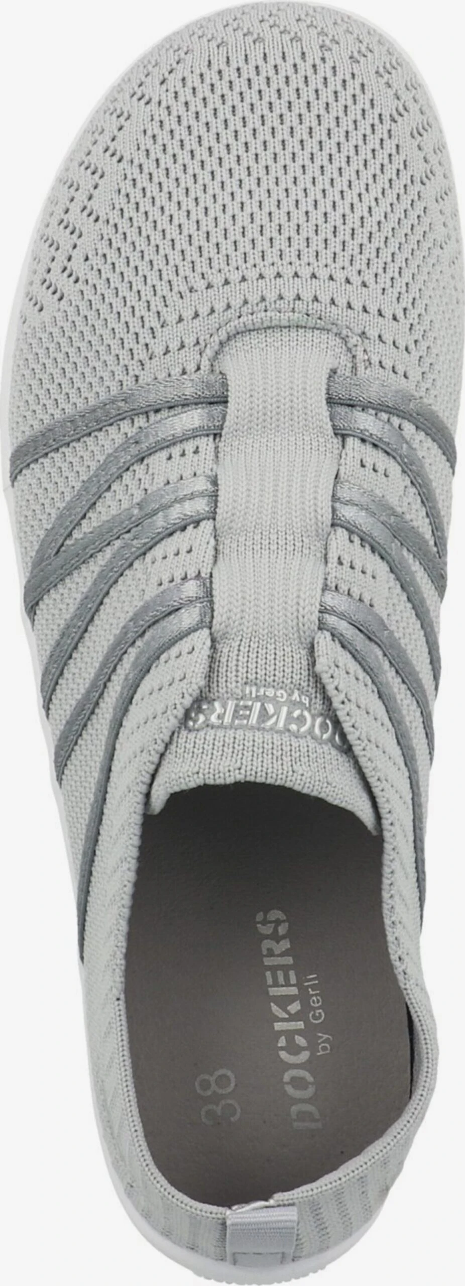 Dockers By Gerli Slip-on Sneakers Slip-on Dames Grijs / Zilvergrijs / Lichtgrijs 3 Dockers By Gerli Slip-on Sneakers Slip-on Dames Grijs / Zilvergrijs / Lichtgrijs - Afbeelding 3