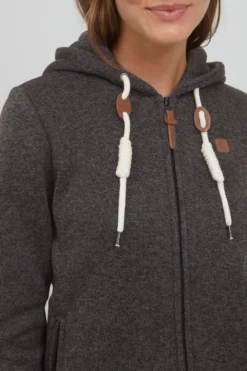 OXMO Sweatvesten Sweatvest Thory Dames Donkergrijs / Grijs Gemêleerd -Kleding Verkoop Winkel fcfe5f85fb81321f9c16c4aa92dfdc5d scaled