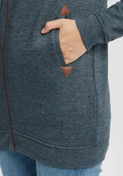 OXMO Sweatvesten Sweatvest Vicky Zip Hood Long Dames Blauw -Kleding Verkoop Winkel fd6c6b30ed74d762c8305369f4c227e1 scaled